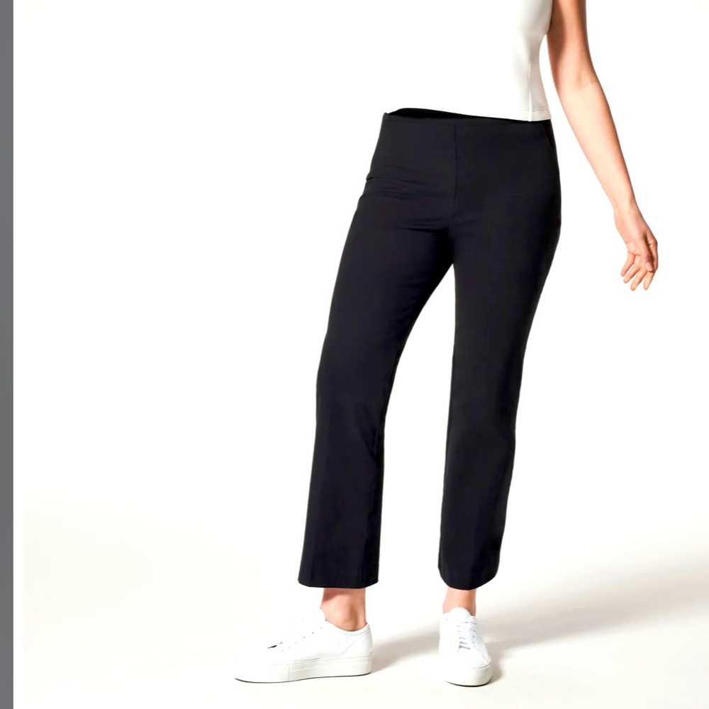 Spanx On The Go Kick Flare Pant M Petite Black